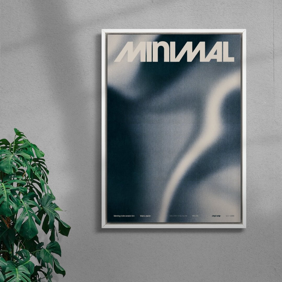 Minimal contemporary wall art print by Henry M. - sold by DROOL