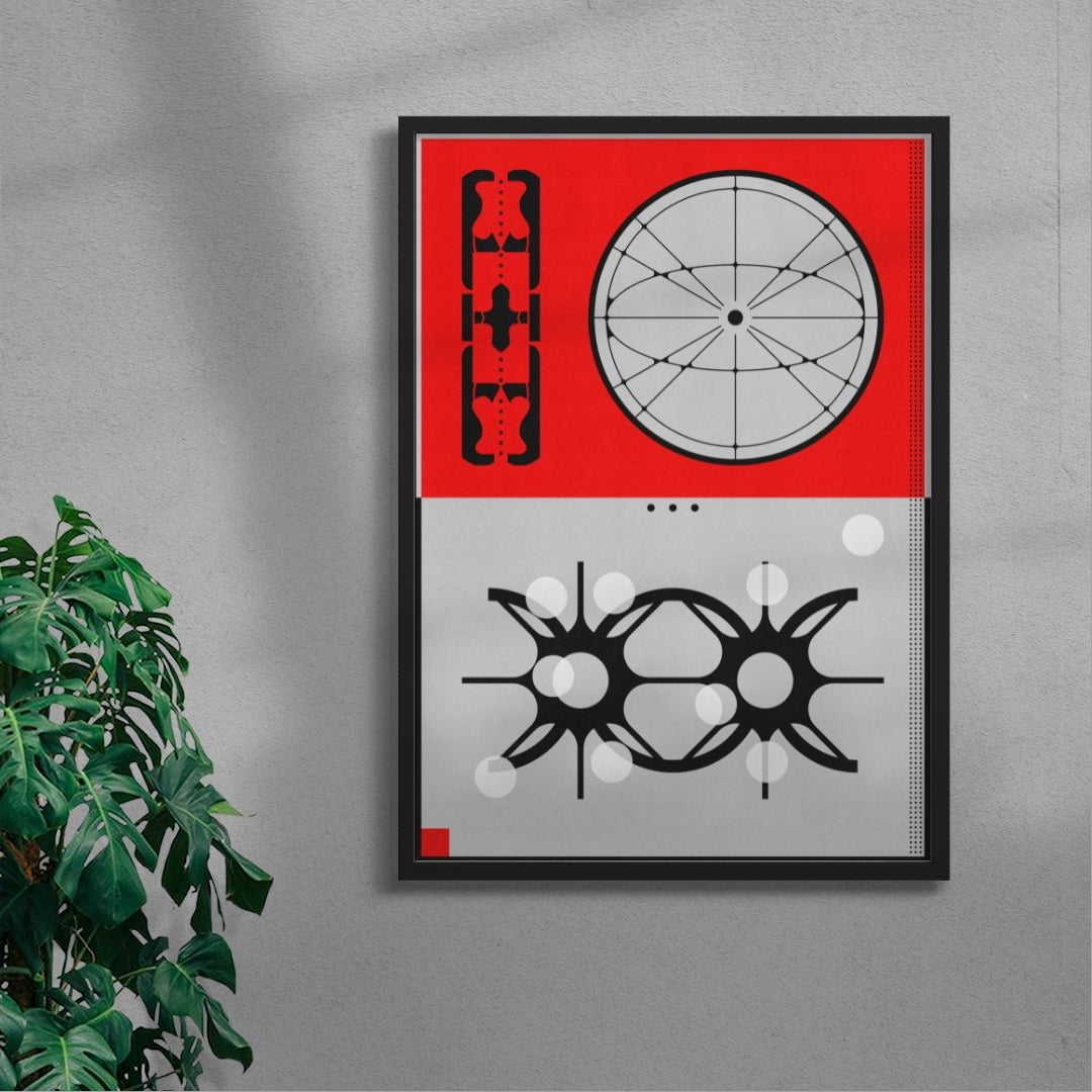 7.4277 contemporary wall art print by Tristan Huschke - sold by DROOL