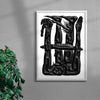 The Faune and the Cloud contemporary wall art print by Célestin Krier - sold by DROOL