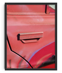 Thumbnail for Pink Car contemporary wall art print by Burak Boylu - sold by DROOL