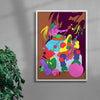 Long Rest contemporary wall art print by Guy Field - sold by DROOL