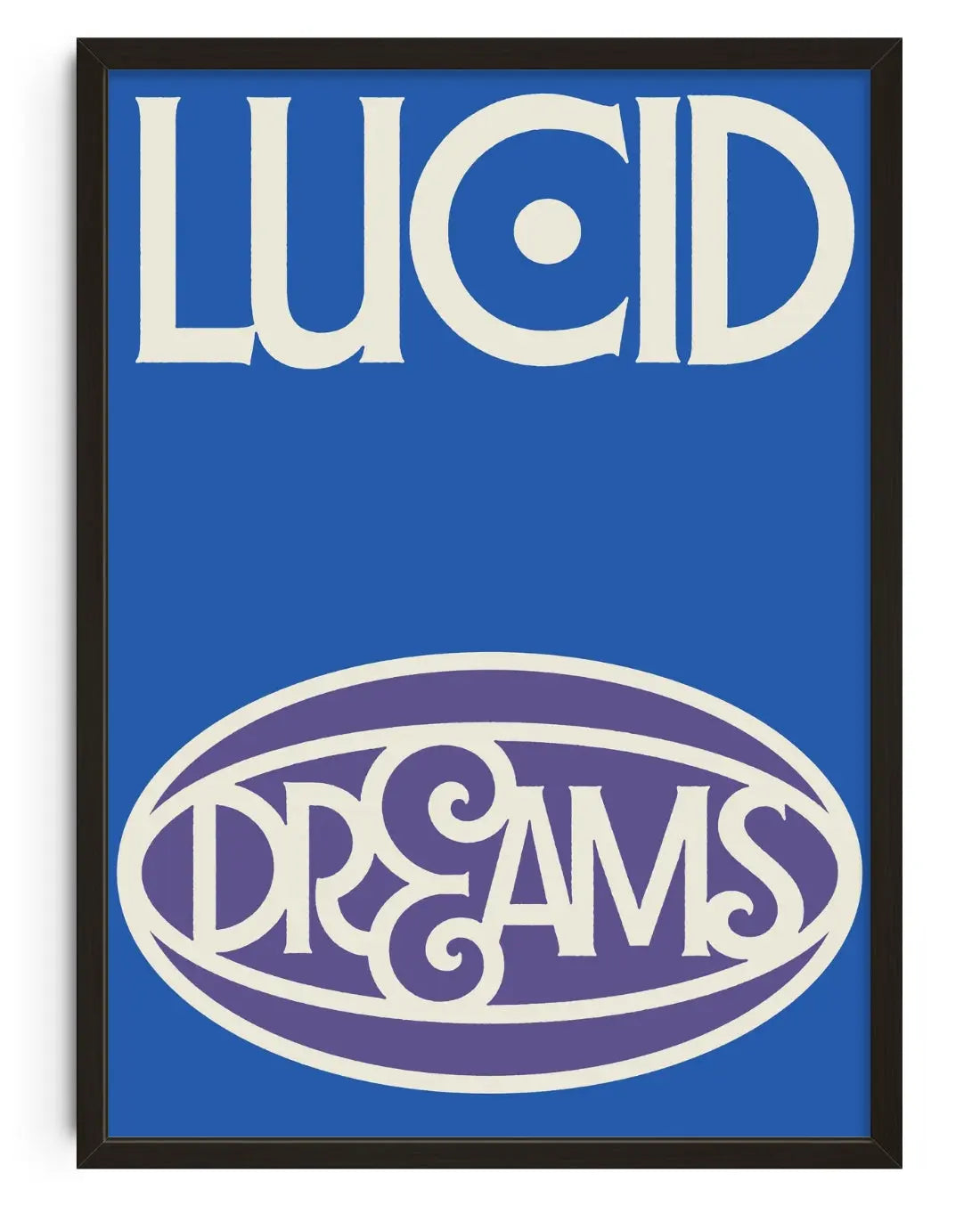 LUCID DREAMS contemporary art print by Kido - sold by DROOL