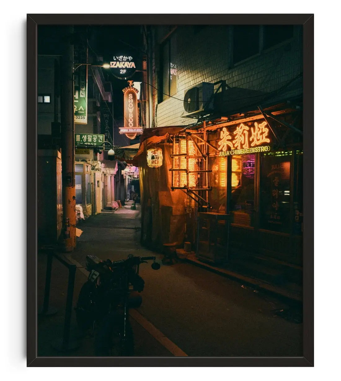 A Night Out contemporary wall art print by Tyler Glass - sold by DROOL