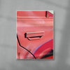 Pink Car contemporary wall art print by Burak Boylu - sold by DROOL