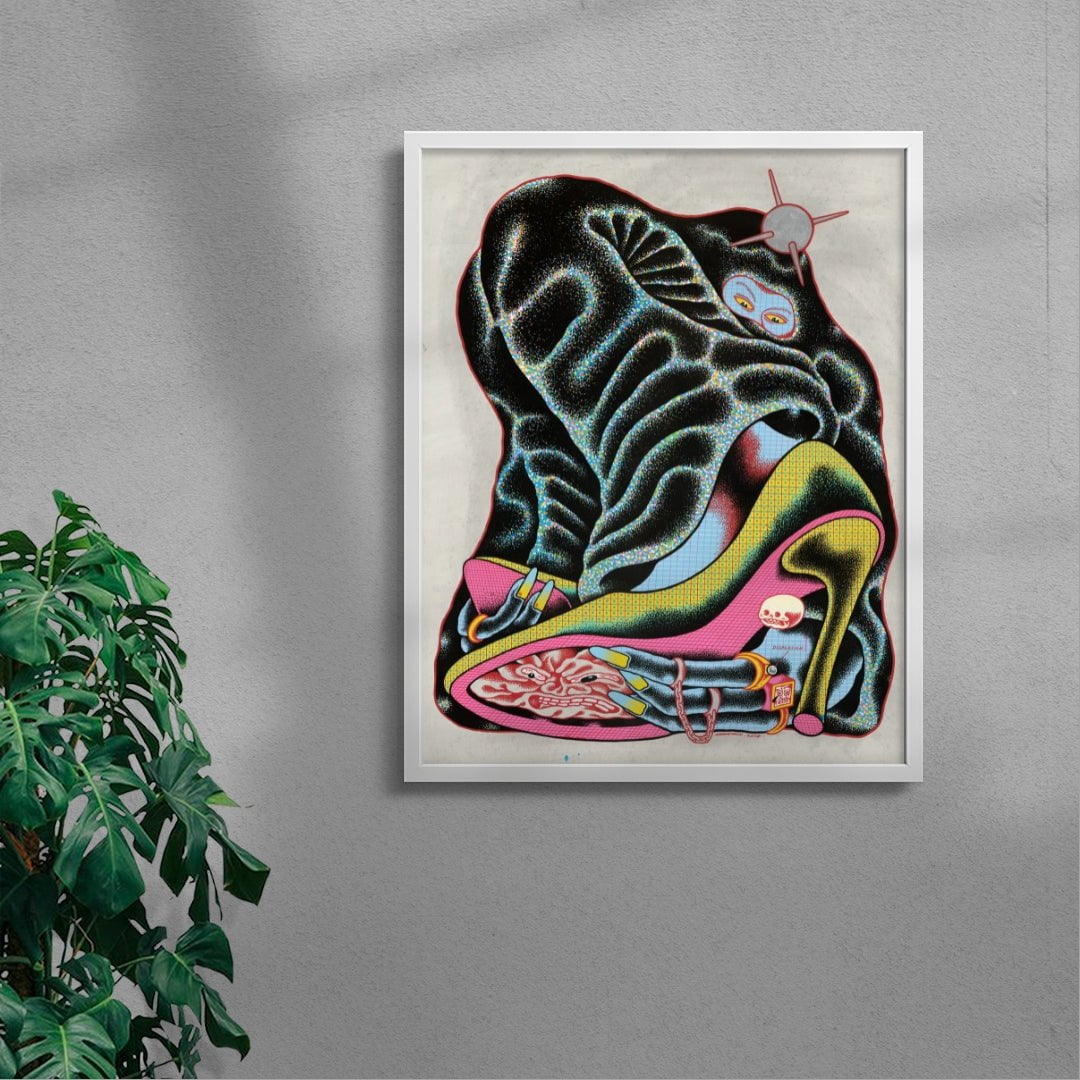Secret No. 1 contemporary wall art print by LINWENXIN - sold by DROOL