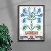 Growing contemporary wall art print by Alexander Khabbazi - sold by DROOL