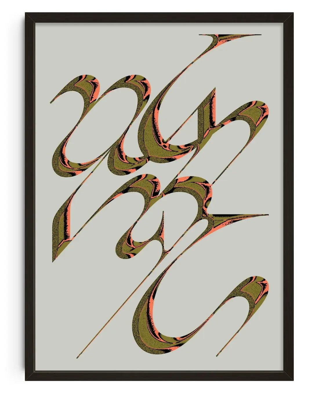 Heraldo II contemporary wall art print by Casiel Checoni - sold by DROOL