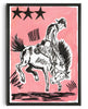 Cargar imagen en el visor de la galería, Rodeo contemporary wall art print by Caitlin Flood-Molyneux - sold by DROOL