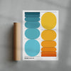 Breathe contemporary wall art print by Mirza Talovic - sold by DROOL