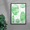 The Grass is Still Green contemporary wall art print by cloud.cb - sold by DROOL