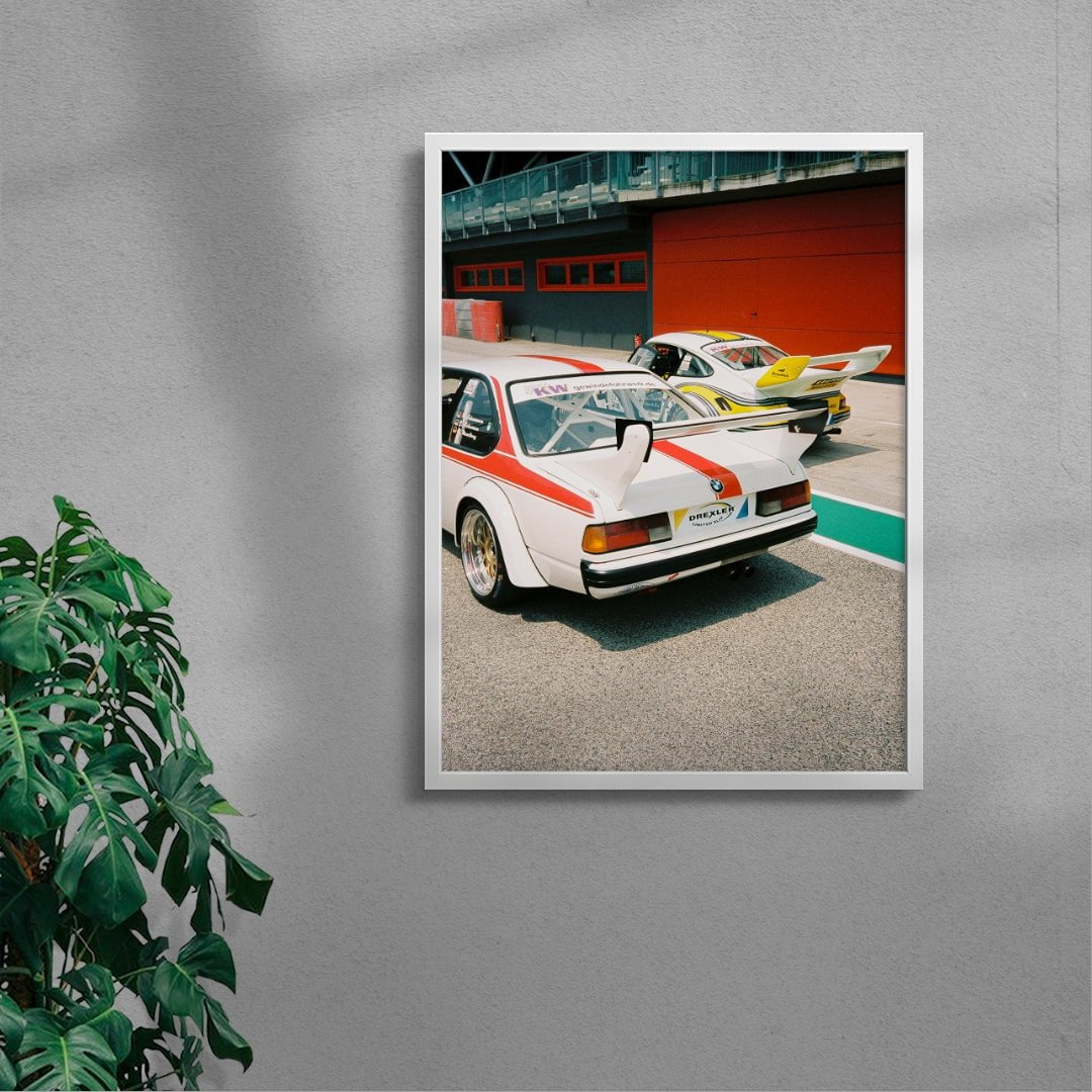 Before The Race in Imola contemporary wall art print by 6.tiff - sold by DROOL