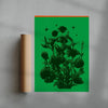 Greenness contemporary wall art print by Juan Sebastián Rosillo - sold by DROOL
