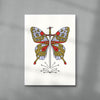 Mariposa contemporary wall art print by Juan Sebastián Rosillo - sold by DROOL