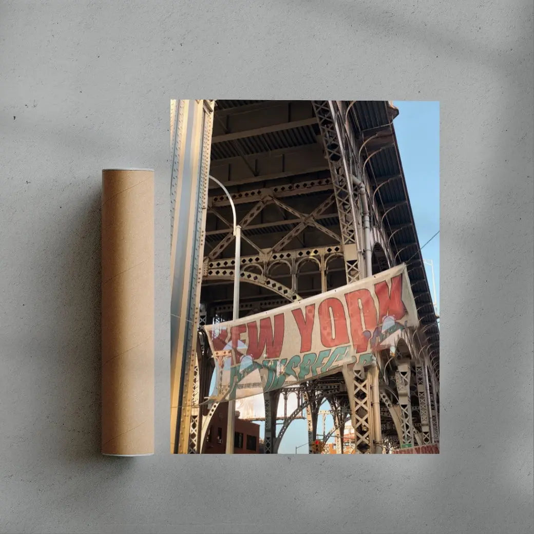 New York Underpass contemporary wall art print by Rob Crosby - sold by DROOL