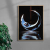 SILENT NIGHT contemporary wall art print by dolorsilentium - sold by DROOL