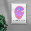 Mind Control contemporary wall art print by Antoine Paikert - sold by DROOL