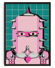 Load image into Gallery viewer, See You 3 contemporary wall art print by Azaazelus - sold by DROOL