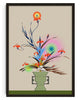 Changing Seasons III contemporary wall art print by Brindha Kumar - sold by DROOL