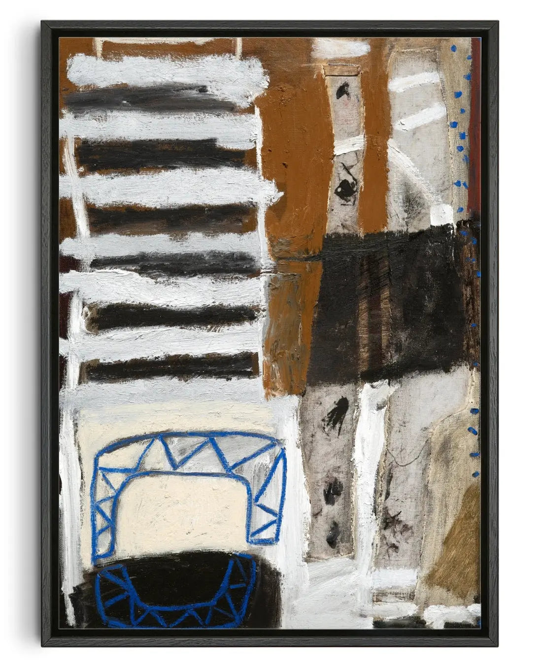 Fighting For The Underdog  contemporary canvas print by Eira Chidgey - sold by DROOL