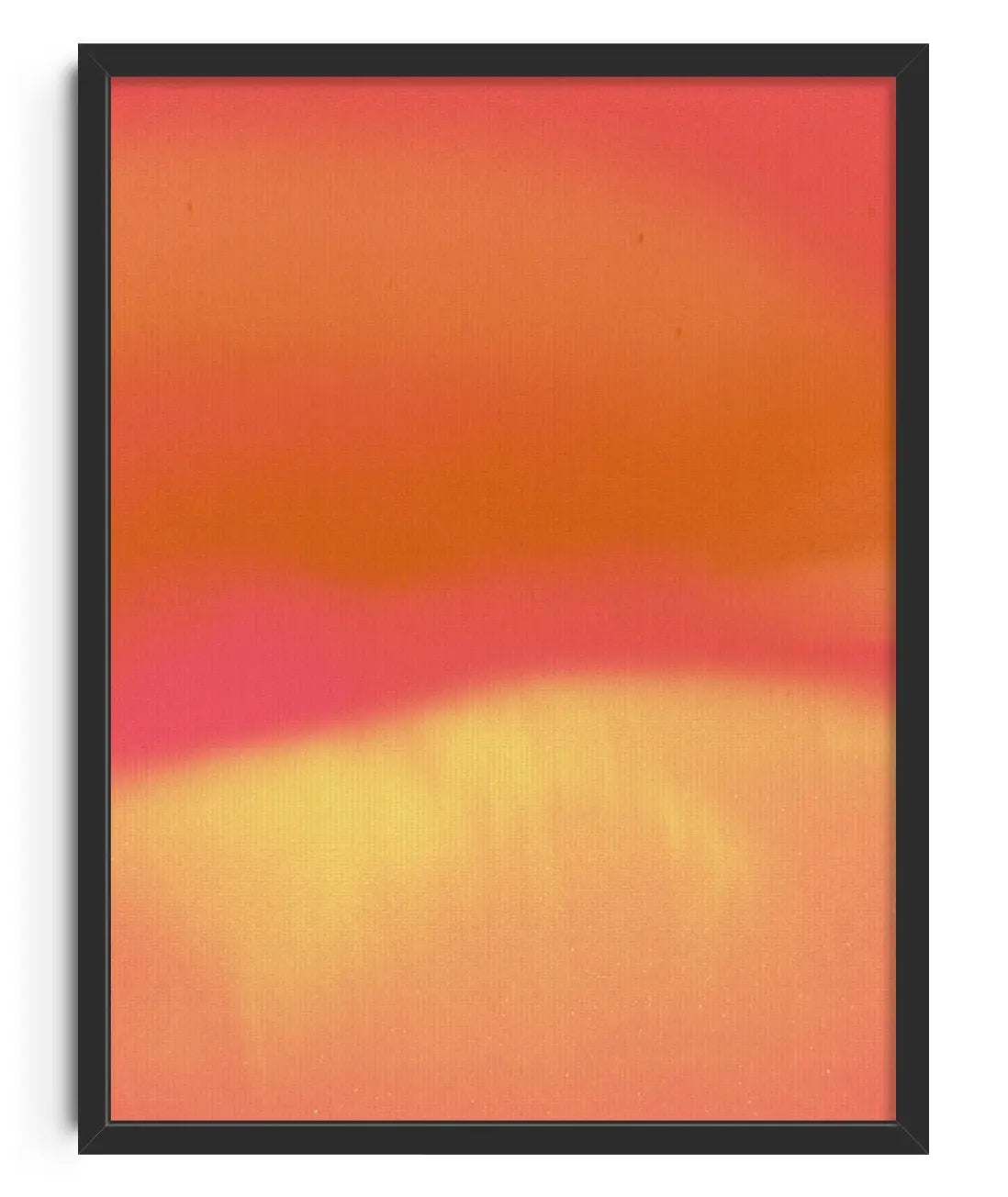 Abstract landscape in vivid colors contemporary art print by Dina Dankers - sold by DROOL