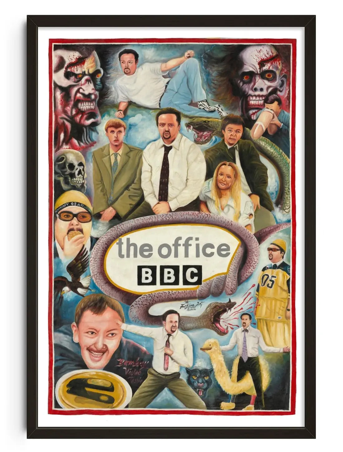 The Office contemporary wall art print by Deadly Prey - sold by DROOL