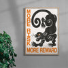 Risk Reward contemporary wall art print by Alexander Khabbazi - sold by DROOL