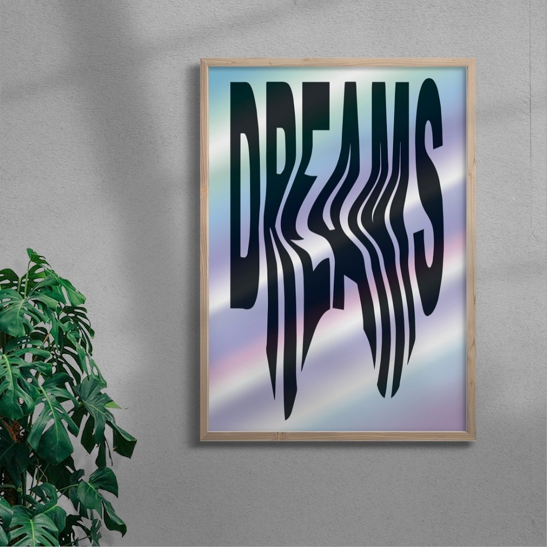 Dreams contemporary wall art print by Ignorance1 - sold by DROOL