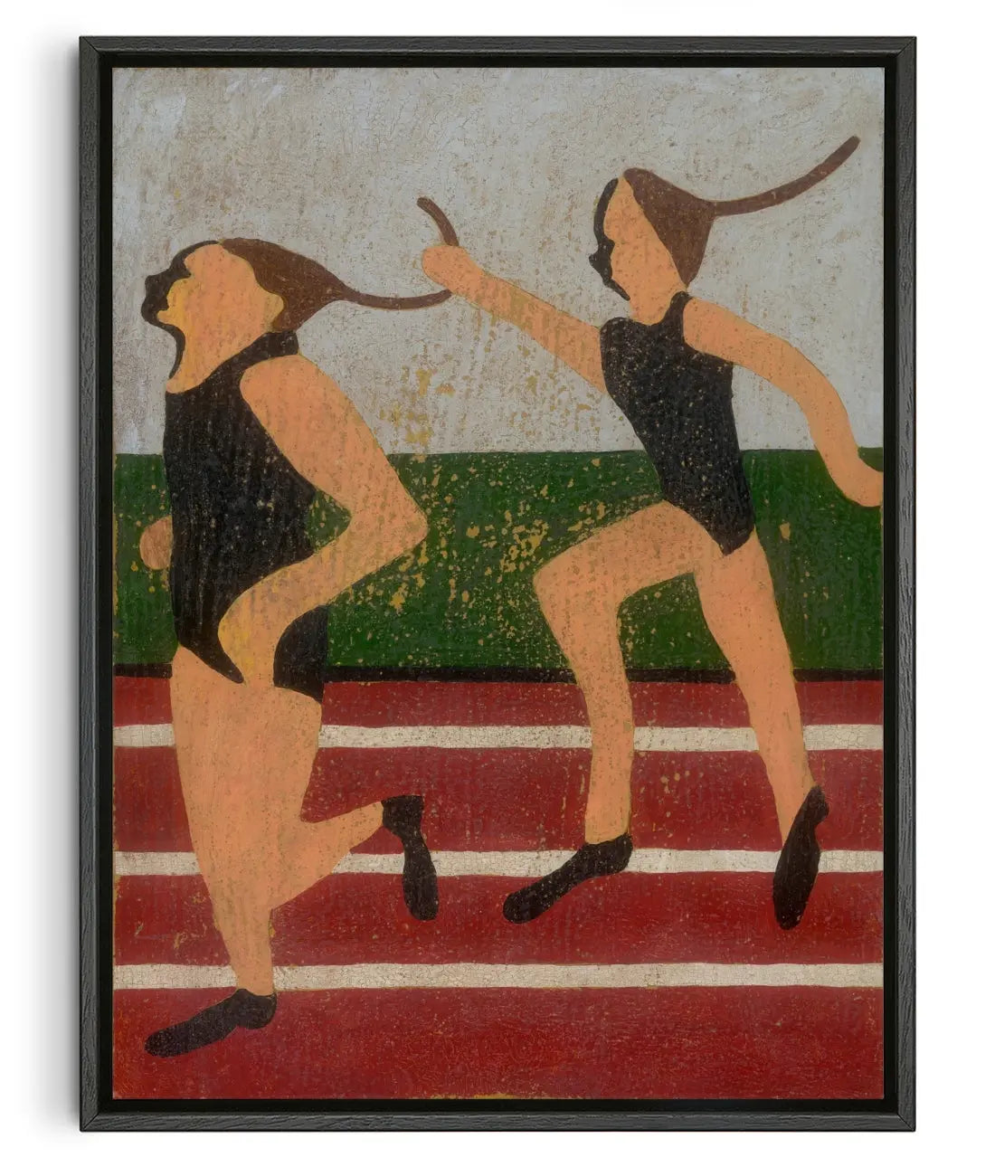 Hair Puller contemporary canvas print by Joseph Carway (thinkitsover) - sold by DROOL