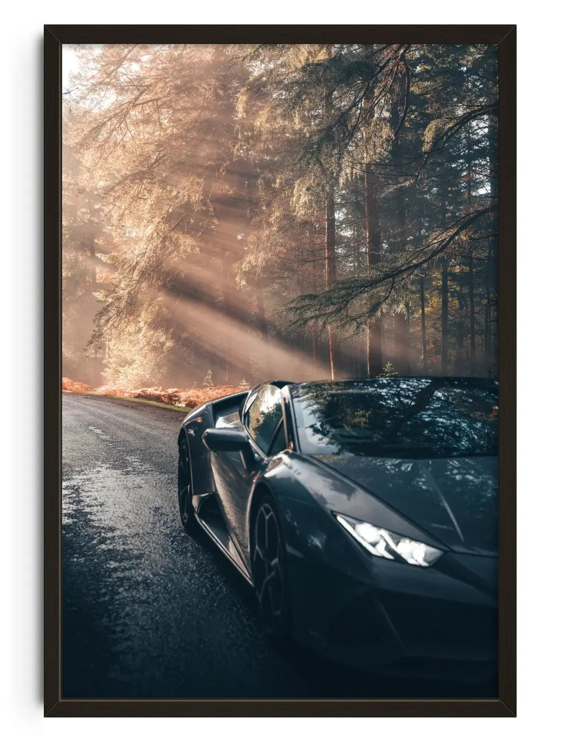 Streaming contemporary wall art print by Alex Stead - sold by DROOL
