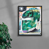 Viva Gareth Bale contemporary wall art print by Billy Bagilhole - sold by DROOL