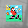 Watermelon contemporary wall art print by Ovcharka - sold by DROOL