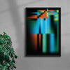 Shadow of tomorrow contemporary wall art print by Kim Van Vuuren - sold by DROOL