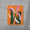Lilium contemporary wall art print by Milena Bucholz - sold by DROOL