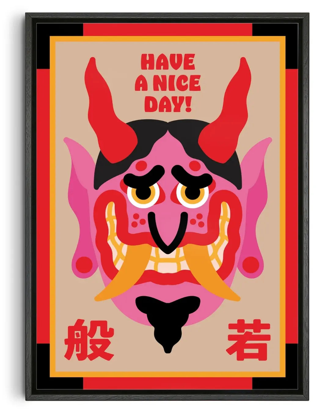 Have A Nice Day! contemporary canvas print by Rik Lee - sold by DROOL