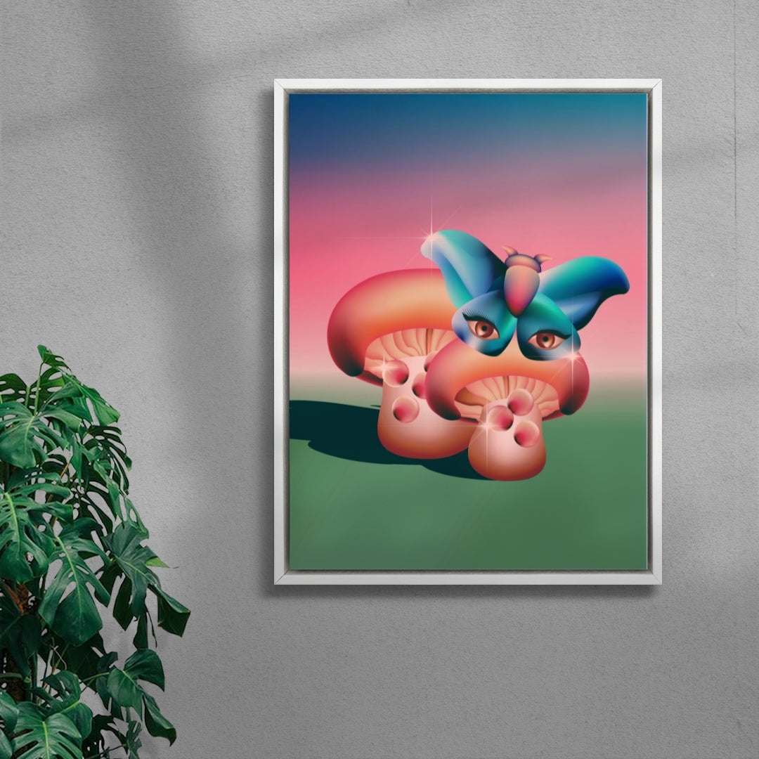 Little Creatures contemporary wall art print by Paulina Almira - sold by DROOL