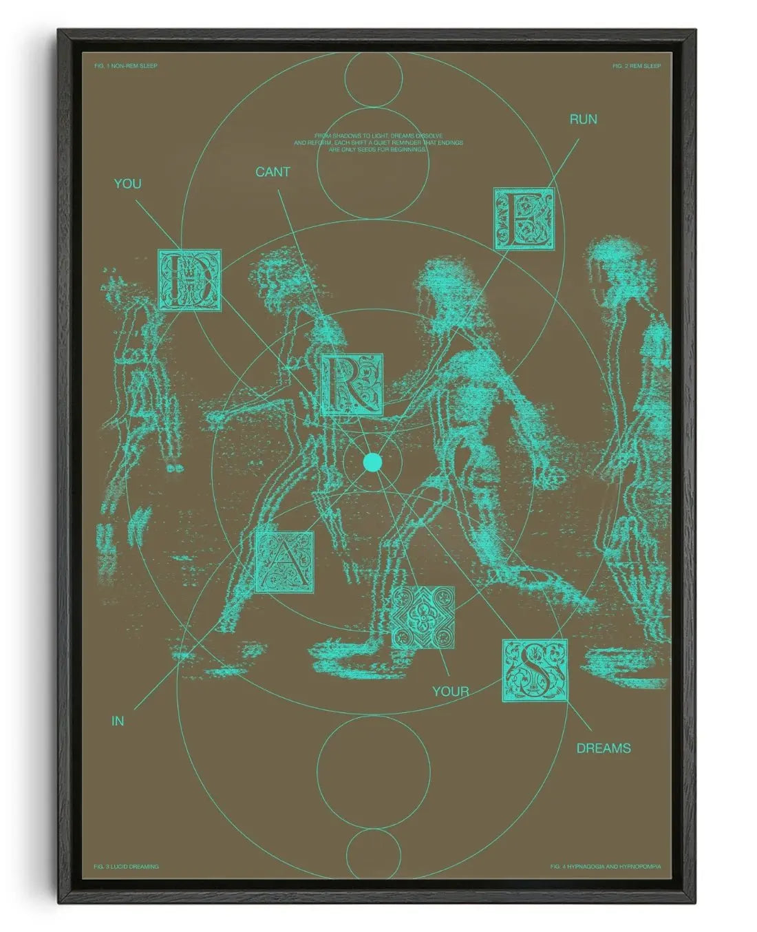 Dreams contemporary wall art print by Coveposter - sold by DROOL