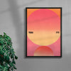 Evening Sun contemporary wall art print by Henry M. - sold by DROOL
