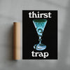 Thirst Trap contemporary wall art print by Utsav Verma - sold by DROOL