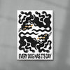 Every Dog contemporary wall art print by Alexander Khabbazi - sold by DROOL