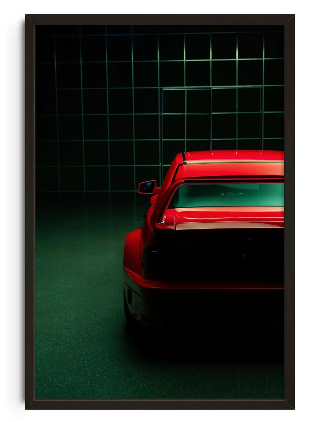HWA EVO shapes contemporary art print by Chris Konrad - sold by DROOL