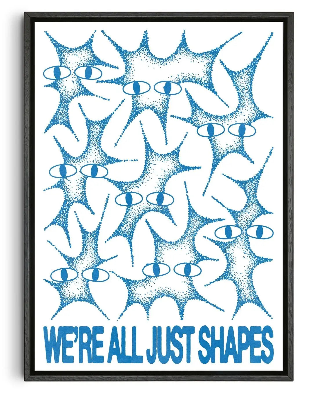 Shapes contemporary wall art print by Alexander Khabbazi - sold by DROOL