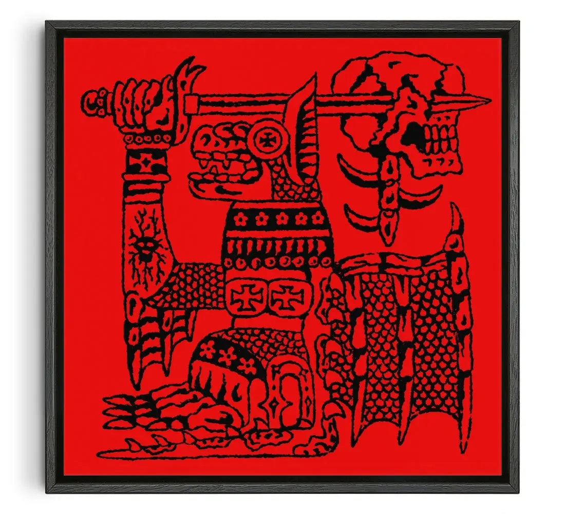 生物多樣性-蝠 Bestiary — Bat contemporary canvas print by Lanceleee - sold by DROOL