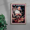 The Godfather contemporary wall art print by Deadly Prey - sold by DROOL