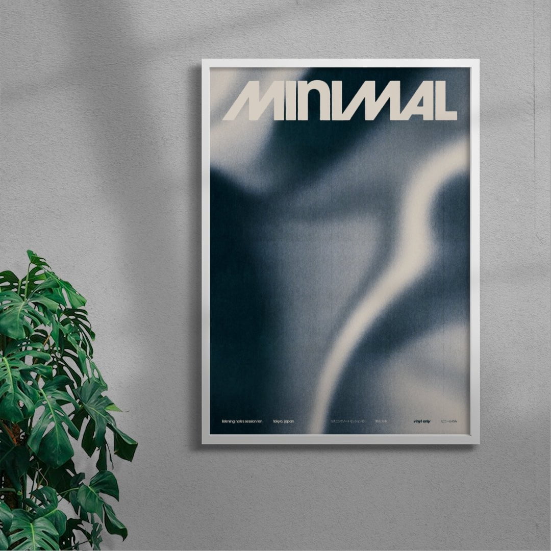 Minimal contemporary wall art print by Henry M. - sold by DROOL
