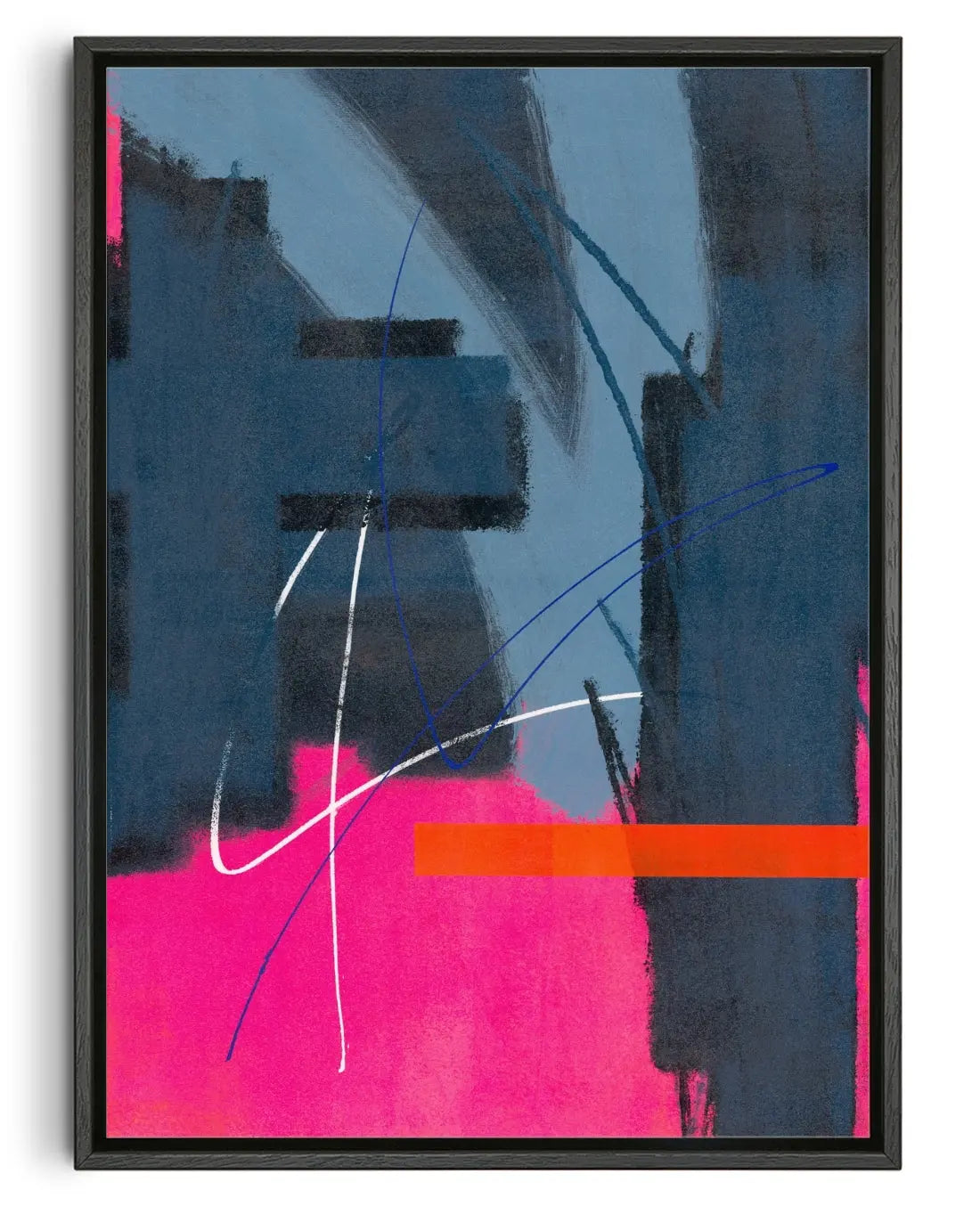 1AM contemporary canvas print by NIZEN - sold by DROOL