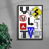 Visuality Daily contemporary wall art print by cloud.cb - sold by DROOL