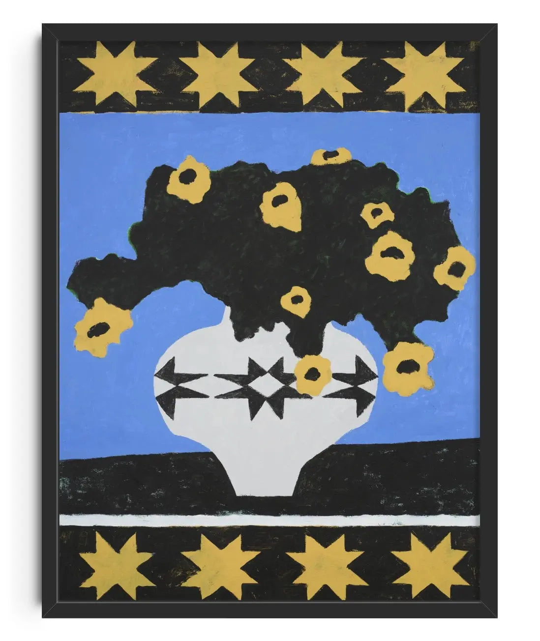 Avery Vase contemporary wall art print by Colby Edwards - sold by DROOL