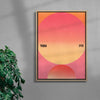 Evening Sun contemporary wall art print by Henry M. - sold by DROOL