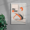 Well... contemporary wall art print by Mirza Talovic - sold by DROOL