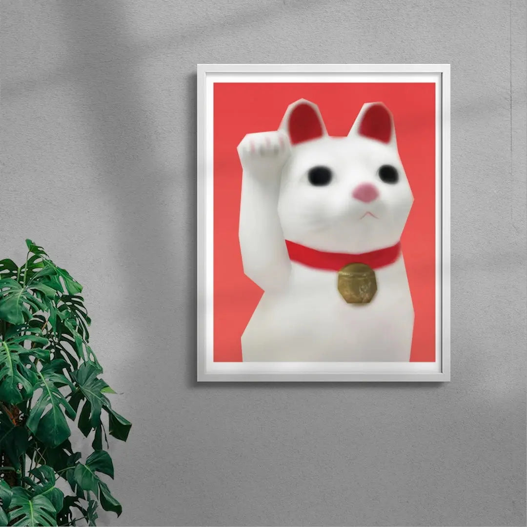 Out of Luck contemporary wall art print by Jimmy Tran - sold by DROOL